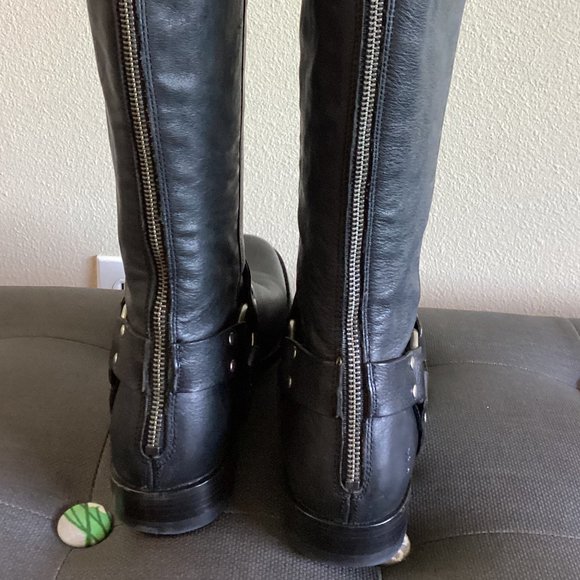 FRYE Phillip Harness Tall Boots 9.5M - Picture 7 of 15